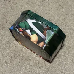 2007 Pokemon TCG Diamond & Pearl Collectors Tin - TORTERRA - EMPTY / USED - B - Image 4