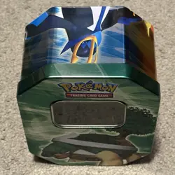 2007 Pokemon TCG Diamond & Pearl Collectors Tin - TORTERRA - EMPTY / USED - B - Image 5