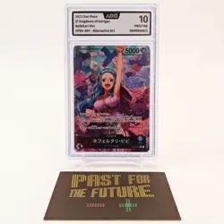 One Piece Nefeltari Vivi OP04-001 Leader Alt. Art AOG 10 PRESTINE Japanese - Image 1