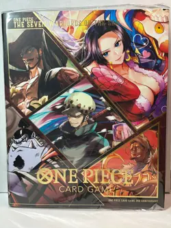 One Piece TCG • Seven Warlords of the Sea Binder • Promo • ENG/NM/Sealed - Image 1
