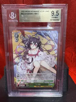 Weiss Schwarz I-168 Azur Lane AZL/S102-E049 Uncommon Graded BGS 9.5 - Image 1