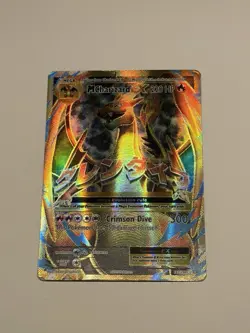 Pokemon Card TCG - MEGA M Charizard EX (Full Art) 101/108 Evolutions Holo HP - Image 1