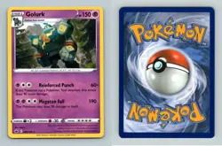 Golurk #66/198 - SWSH Chilling Reign Rare Pokemon 2021 TCG Card - Image 1