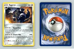 Aggron #111/198 - SWSH Chilling Reign Rare Pokemon 2021 TCG Card - Image 1