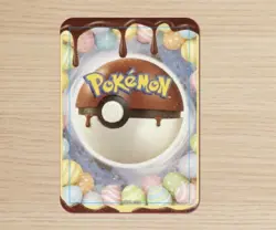 Pokemon PIKACHU Easter Chocolate Trading Card Glossy front - Image 2