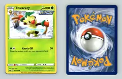 Thwackey #17/198 - SWSH Chilling Reign Uncommon Pokemon 2021 TCG Card - Image 1