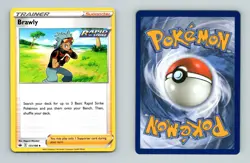 Brawly #131/198 - SWSH Chilling Reign Uncommon Pokemon 2021 TCG Card - Image 1