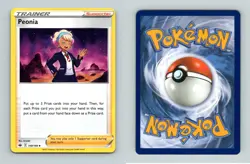 Peonia #149/198 - SWSH Chilling Reign Uncommon Pokemon 2021 TCG Card - Image 1
