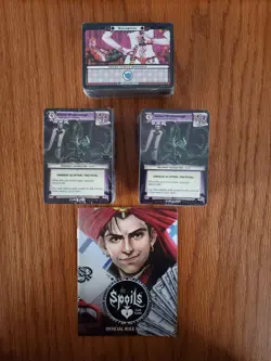 SPOILS TCG DECADE OF DECKADENCE LOT FOR R.S.P NEW CCG CARD GAME - Image 1