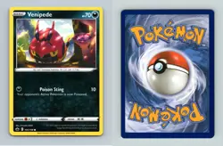Venipede #105/198 - SWSH Chilling Reign Common Pokemon 2021 TCG Card - Image 1
