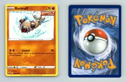 Rockruff #86/198 - SWSH Chilling Reign Common Pokemon 2021 TCG Card - Image 1