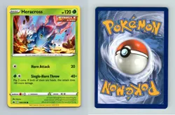 Heracross #6/198 - SWSH Chilling Reign Common Pokemon 2021 TCG Card - Image 1