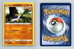 Galarian Farfetch'd #78/198 - SWSH Chilling Reign Common Pokemon 2021 TCG Card - Image 1