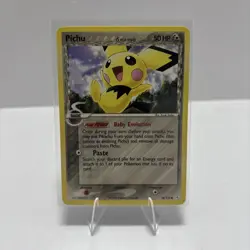 Pichu 76/110 Delta Species Holon Phantoms Pokemon Card 2006 Vintage - Image 1