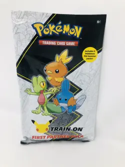 Pokemon TCG First Partner Pack - Hoenn 3 Jumbo Cards + 2 Booster Packs 820650809668 - Image 1