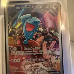 Pokemon TCG Destined Rivals - Team Rockets Wobbuffet Promo Card 203 SEALED - Image 3