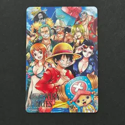 s5221 Straw Hat Crew Japanese One Piece Memorial Card Bandai 2011 Nami F21 - Image 1