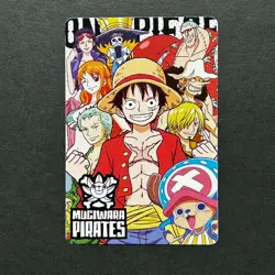 S4862 Very Rare Straw Hat Crew Japanese One Piece Memorial Log Card Nami F13 - Image 1