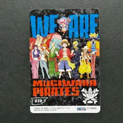 S4862 Very Rare Straw Hat Crew Japanese One Piece Memorial Log Card Nami F13 - Image 2