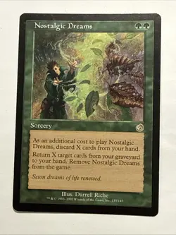 Nostalgic Dreams - Magic the Gathering MtG - Torment - LP - Image 1
