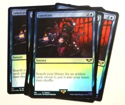 MAGIC THE GATHERING FABRICATE WARHAMMER 40,000 FOIL PROMO LOT OF 8 - Image 1