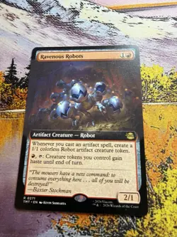 Ravenous Robots * Extended Art * - TMT Teenage Mutant Ninja Turtles - NM/MINT - Image 1