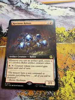 Ravenous Robots * Extended Art * - TMT Teenage Mutant Ninja Turtles - NM/MINT - Image 2