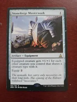 Stoneforge Masterwork R Oath of the Gatewatch 166 NM - Image 1