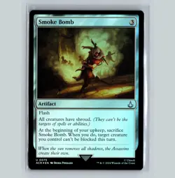 Smoke Bomb (Foil) - ACR #75 Uncommon - NM / Mint Assassin's Creed Single - Image 2