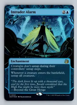 Intruder Alarm (Foil) - WOT #21 Rare - LP WOE Enchanted Tales Single - Image 2