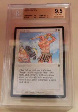 Mtg RAPID FIRE BGS 9.5 Legends Reserve List - Image 1