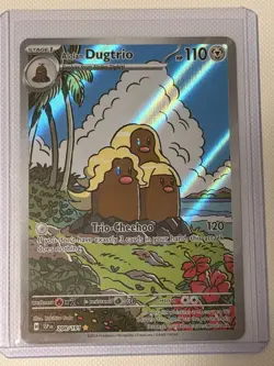Alolan Dugtrio 208/191 Illustration Rare Surging Sparks - NM Pokemon - Image 1