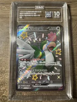Pokemon Squawkabilly Ex Shiny Secret Rare Holo Sv4a 337/190 TAG 10 Japanese - Image 1
