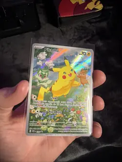 Pokemon Pikachu TCG Paldea Adventure Chest SVP 088 Black Star Promo - Image 3