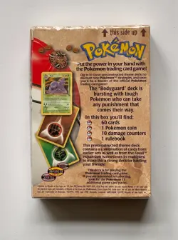 1999 Pokemon TCG BodyGuard Theme Deck – Fossil Era – Factory Sealed NEW Vintage - Image 2