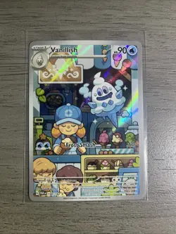 Pokemon TCG Vanillish Paradox Rift 190/182 Holo Illustration Rare - Image 1