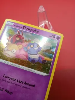 2021 Pokemon Sword & Shield Promo Galarian Slowpoke #126 VLP - Image 3