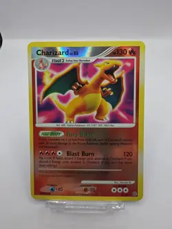 Pokemon Charizard Secret Wonders Rare Reverse Holo 3/132 English 2007 - Image 1