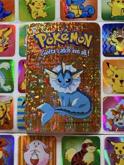 Pokemon 151 Vintage Pocket Monsters Vending HOLO Prism Sticker 2000 Nintendo - Image 3