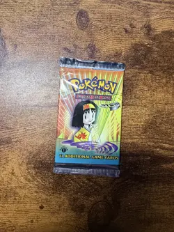 Gym Heroes 1st Edition Booster Pack Factory Sealed Erika Pokemon WOTC New - Image 1