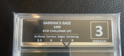Sabrina's Gaze JAPANESE Gym Challenge - Pokemon GetGraded - Grade 3 - 00603141 - Image 2