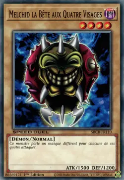 Yu-Gi-Oh : Melchid la Bete aux Quatre Visages | SBCB-FR110 | Commune | NM | FR - Image 1