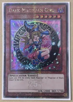 Dark Magician Girl RA04-EN107 Quarter Century Secret Rare 1st Ed - Image 1