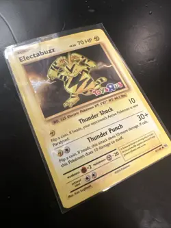 Pokemon TCG Electabuzz Toys R US Promo Card 41/108 - Image 2