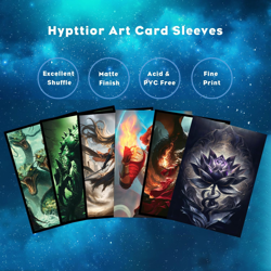 MTG Card Sleeves - Black Lotus - 100Ct Matte Art Card Sleeves, Perfect for MTG, - Image 5