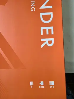 Vault X SV3 - Premium 9 Pocket Exo-Tec Zip Binder - Orange NEW 360 Card Holder - Image 2