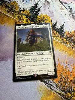 Balan, Wandering Knight 016 Commander Masters Rare NM MTG - Image 3