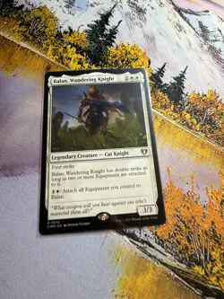 Balan, Wandering Knight 016 Commander Masters Rare NM MTG - Image 4