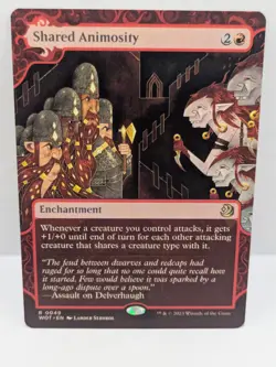 Shared Animosity - Wilds of Eldraine: Enchanting Tales - Showcase -Rare -WOT 049 - Image 1