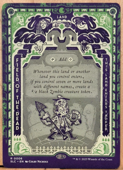 LIMITED EDITION Secret Lair MtG Field of the Dead Unplayed NM BORDERLESS! - Image 1